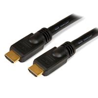 CABLE HDMI DE 7.6M ALTA VELOCIDAD - 2X HDMI MACHO - NEGRO - ULTRA HD 4K X 2K - STARTECH.COM MOD. HDMM25