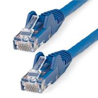 CABLE ETHERNET CAT 6 DE 50 CM - LSZH - CABLE DE RED PATCH CAT6 UTP RJ45 POE DE 100W 10 GBE SIN ENGANCHES AZUL, ETL - STARTECH.COM MOD. N6LPATCH50CMBL