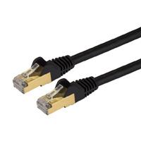[CB-2697] CABLE DE 2M CAT6A ETHERNET NEGRO - CABLE DE RED 10GB CAT6A SNAGLESS BLINDADO RJ45 POE DE 100W - 10GBE CON CERTIFICACION UL/TIA - STARTECH.COM MOD. C6ASPAT5BK