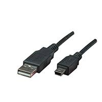 [CB-2957] CABLE USB , MANHATTAN, 322638, V2.0 A-MINI B 0.9M NEGRO