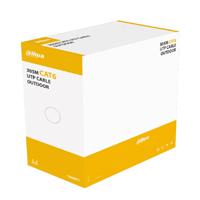 [CB-2986] BOBINA UTP/ DAHUA/ PFM920-6U/ CABLE UTP CAT6 PARA EXTERIOR CON 305 METROS DE 100 COBRE, CUBIERTA MDPE RESISTENTE Y COLOR NEGRO, CUMPLE CON ANSI/TIA 568-C.2, ROHS, Y ES RETARDANTE DE FLAMA, IDEAL PAR