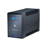 [FR-628] NO BREAK UPS VICA S1200 1200VA/600W 10 TOMAS NEMA5-15R (5/5) RJ11/45 PANTALLA LCD 3 AÑOS DE GARANTIA