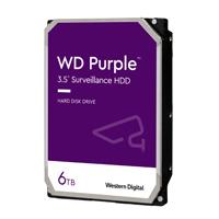 [HD-2867] DISCO DURO INTERNO WD PURPLE 6TB 3.5 ESCRITORIO SATA3 6GB/S 128MB 24X7 DVR NVR 1-16 BAHIAS 1-64 CAMARAS WD64PURZ