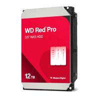 DISCO DURO INTERNO WD RED PRO 12TB 3.5 ESCRITORIO SATA3 6GB/S 256MB 7200RPM 24X7 HOTPLUG NAS 1-24 BAHIAS  WD122KFBX