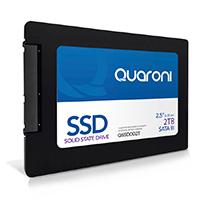 [HD-3246] UNIDAD DE ESTADO SOLIDO SSD QUARONI 2.5 2TB / SATA3 / 6GB/S 7MM / LECT 500MB/S / ESCRIT 470MB/S. CAJA C/100 PZAS