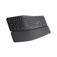 TECLADO LOGITECH ERGO K860 PARTIDO INALÁMBRICO USB BLUETOOTH 5.0 MULTIDISPOSITIVOS UNIFYING HASTA 10 MTS DE DISTANCIA PARA PC/MAC