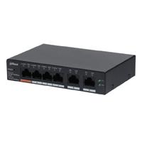 [NIC-4762] SWITCH/ DAHUA/ CS4006-4GT-60/ POE DE 6 PTOS GIGABIT/ 4 PTOS POE 10/100/1000/ 2 PTOS UPLINK 10/100/1000/ 60 WATTS TOTALES/ ADMINISTRABLE EN LA NUBE X DOLYNK CARE/ POE HASTA 250 MTS/ CARCASA METALICA/