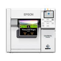IMPRESORA DE ETIQUETAS EPSON COLORWORKS CW-C4000, USB, ETHERNET (RED), CORTADOR AUTOMATICO