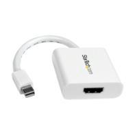 ADAPTADOR DE VIDEO MINI DISPLAYPORT A HDMI - CABLE CONVERTIDOR - HEMBRA HDMI - MACHO MINI DP - 1920X1200 - PASIVO - BLANCO - STARTECH.COM MOD. MDP2HDW