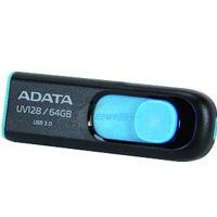 [RAM-2238] MEMORIA ADATA 64GB USB 3.2 UV128 RETRACTIL NEGRO-AZUL (AUV128-64G-RBE)