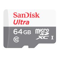 [RAM-3532] MEMORIA SANDISK MICRO SDXC 64GB ULTRA 100MB/S CLASE 10 C/ADAPTADOR SDSQUNR-064G-GN3MA