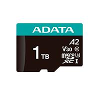[RAM-4527] MEMORIA ADATA MICRO SDXC/SDHC 1TB UHS-I VIDEOVIGILANCIA 24/7 100MB/85MB 4K CLASE 10 U3 V30 A2 C/ADAPTADOR AUSDX1TUI3V30SA2-RA1