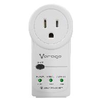 [RE-222] PROTECTOR DE VOLTAJE / VORAGO / AVR-300-WH 1,800W RJ45 PORTATIL NEGRO ELECTRODOMSTICOS