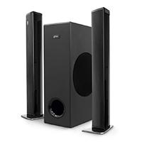 [SPK-2334] BARRA DE SONIDO DETACHABLE GHIA 2.1 CANALES/BLUETOOTH/USB/AUX/HDMI ARC/ OPTICO 100W RMS