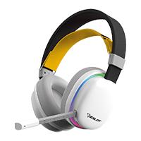 [SPK-2477] AUDIFONOS INALAMBRICOS OCELOT GAMING PHANTOM H1 / RGB/ BLUETOOTH/ DONGLE USB / CABLE AUX 3.5MM / MICROFONO CON CANCELACION DE RUIDO / MULTIPLATAFORMA / COLOR BLANCO