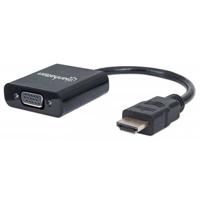 [AC-5438] CONVERTIDOR,MANHATTAN,151436,VIDEO HDMI A SVGA, BL