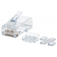 PLUG RJ45,INTELLINET,790673, CAT 6A UTP MULTIFILAR PRO 80 PZAS