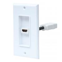 [AC-6493] COPLE HDMI,MANHATTAN,771719, BLANCO CON FACEPLATE 1 PUERTO