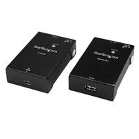 [AC-9739] EXTENSOR DE USB 2.0 A TRAVS DE CABLE RJ45 CAT5E/CAT6 - HASTA 50M - KIT ADAPTADOR EXTENSOR DE ALTA VELOCIDAD DE PUERTO USB - ALIMENTADO - 480MBPS - EN METAL - STARTECH.COM MOD. USB2001EXTV