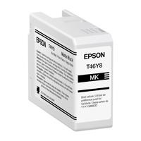 CARTUCHO EPSON MODELO T46Y NEGRO MATE, PARA PLOTTER P900 50 ML