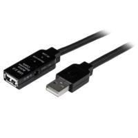 [CB-1904] CABLE DE EXTENSIN ALARGADOR DE 10M USB 2.0 HI SPEED ALTA VELOCIDAD ACTIVO AMPLIFICADO - MACHO A HEMBRA USB A - NEGRO - STARTECH.COM MOD. USB2AAEXT10M
