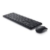 [KB-935] KIT TECLADO Y MOUSE KM3322W INALAMBRICO DELL EN ESPAÑOL MODELO COLOR NEGRO 580-AKCU