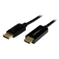 [CB-1980] CABLE ADAPTADOR DE 1M DISPLAYPORT A HDMI - COLOR NEGRO - ULTRA HD 4K - STARTECH.COM MOD. DP2HDMM1MB