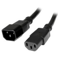 [CB-2000] CABLE DE CORRIENTE DE 90CM DE EXTENSION - C14 A C13 - 14 AWG - 15A 125V - DE SERVICIO PESADO - STARTECH.COM MOD. PXT100143