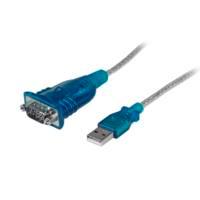 [CB-2003] CABLE ADAPTADOR DE 43CM USB-A A SERIE RS232 DE 1 PUERTO SERIAL DB9 - MACHO A MACHO - CONVERSOR COMPATIBLE CON WINDOWS 8 - STARTECH.COM MOD. ICUSB232V2