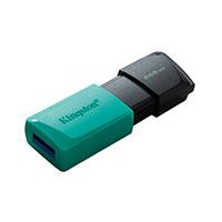 [RAM-3833] MEMORIA FLASH USB KINGSTON DATA TRAVELER EXODIA M 256GB GEN 1 3.2 GEN 1 C/TAPA MVIL NEGRO VERDE OCEAN DTXM/256GB
