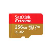[RAM-3866] MEMORIA SANDISK MICRO SDXC 256GB EXTREME 190MB/S 4K CLASE 10 A2 V30 C/ADAPTADOR SDSQXAV-256G-GN6MA