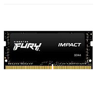 [RAM-3963] MEMORIA RAM KINGSTON SODIMM DDR4 32GB 3200MT/S FURY IMPACT BLACK CL20 260PIN 1.2V C/DIFUSOR DE CALOR P/LAPTOP KF432S20IB/32