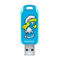 [RAM-4583] MEMORIA SANDISK 256GB USB 3.2 SMURFS PITUFINA LECTURA 130MB/S SDCZIS-256G-G46