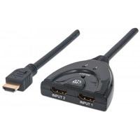 [AC-4846] SWITCH ,MANHATTAN,207416,HDMI 1.3, 2 ENTRADAS : 1 SALIDA