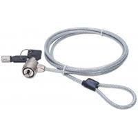 [AC-4889] CANDADO LAPTOP,MANHATTAN,440271, LLAVE 1.4M, GRIS