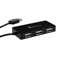 [AC-5894] HUB - TECHZONE - TZ17HUB02 - 4 PUERTOS - USB 2.0