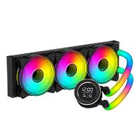 [CF-477] ENFRIAMIENTO LIQUIDO OCELOT GAMING POLAR WAVE 360 BLACK / 360MM / ARGB / 70 CFM / 1800 RPM / 32 DB / INTEL Y AMD / COLOR NEGRO