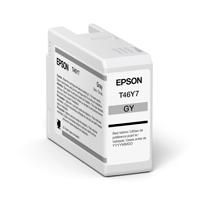 [CN-4487] CARTUCHO EPSON MODELO T46Y GRIS, PARA PLOTTER P900 (50 ML)