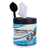 [CN-497] TOALLAS HUMEDAS COMPUTOALLAS ANTIBACTERIALES Y ANTIESTATICAS PARA USO EXCLUSIVAMENTE EXTERNO 30 PZAS SILIMEX