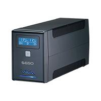 NO BREAK UPS VICA S 650 650VA/360W 8 TOMAS NEMA 5-15R  (4/4), PANTALLA LCD 3 AÑOS DE GARANTIA