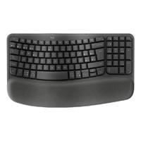 [KB-974] TECLADO LOGITECH WAVE KYES ERGONOMICO INALAMBRICO EASY-SWITCH RECEPTOR BOLT (ESPAÑOL) GRAFITO