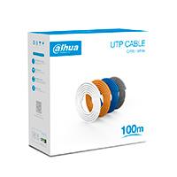 BOBINA/ DAHUA/ PFM920I-6UN-C-100 - BOBINA DE 100 MTS DE CABLE UTP CAT6/ 100 COBRE/ COLOR BLANCO/ CUBIERTA RETARDANTE DE FLAMA CON CERTIFICACIN CE CPR ECA/ IDEAL PARA VIDEO Y REDES/