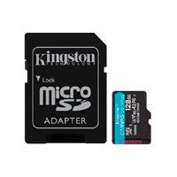 [RAM-4567] MEMORIA FLASH MICRO SD KINGSTON SDXC CANVAS GO PLUS 128GB 200MB/S UHS-I U3 V30 C/ADAPTADOR (SDCG4/128GB)