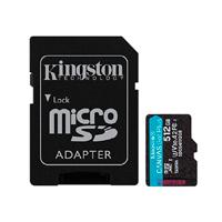 [RAM-4569] MEMORIA FLASH MICRO SD KINGSTON SDXC CANVAS GO PLUS 512GB 200MB/S UHS-I U3 V30 C/ADAPTADOR (SDCG4/512GB)