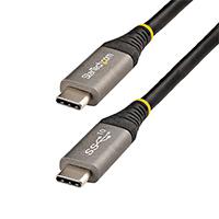 CABLE DE 1M USB-C DE 10GBPS - CABLE USB TIPO C CERTIFICADO POR USB-IF - CABLE USB TIPOC USB 3.2 GEN 2 CON CARGA POR ENTREGA DE ALIMENTACIóN PD DE 100W (5A) MODO ALT DE DP STARTECH