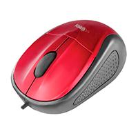 [MS-765] MOUSE ALAMBRICO OPTICO 1000 DPI CONECTOR USB WIN XP/VISTA/7/8/10/11/MAC OS X EASY LINE BY PERFECT CHOICE - ROJO