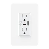 [SH-56] CONTACTO INTELIGENTE DE PARED MIRATI MCP2 / 2 CONTACTOS, 1 USB A, 1 USB C / WIFI 2.4GHZ, BLUETOOTH 4.2 / COMPATIBLE CON ANDROID E IOS / FUNCIONA CON ALEXA Y ASISTENTE DE GOOGLE
