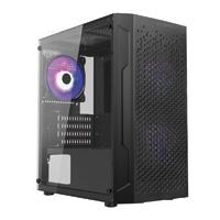 [CS-869] GABINETE GAMER BALAM RUSH ARTIC GI725 / MINI TORRE / MICRO ATX, MINI ITX / VENTILADOR RGB / PANEL CRISTAL TEMPLADO, METAL / NEGRO / BR-936118