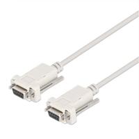 CABLES/MANHATTAN/317375/CABLE MÓDEM NULO CRUZADO DB9H-DB9H, 2 M