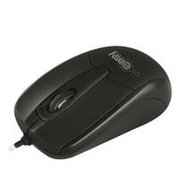 [MS-777] MOUSE ALAMBRICO OPTICO 1000 DPI CONECTOR USB EASY LINE BY PERFECT CHOICE - NEGRO